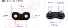 knkpower [22214] SAW CHAIN TIE 3/8", 0.063"