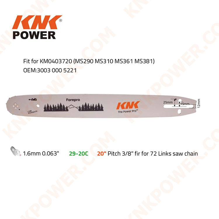 knkpower [20199] STIHL MS290 MS310 MS361 MS380 MS381 KM0403720 3003 000 5221