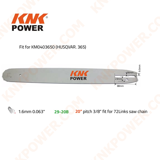 knkpower [20198] KM0403650 (HUSQVARNA 365)